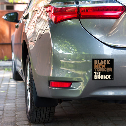 Black New Yorker The Bronx Vinyl Sticker