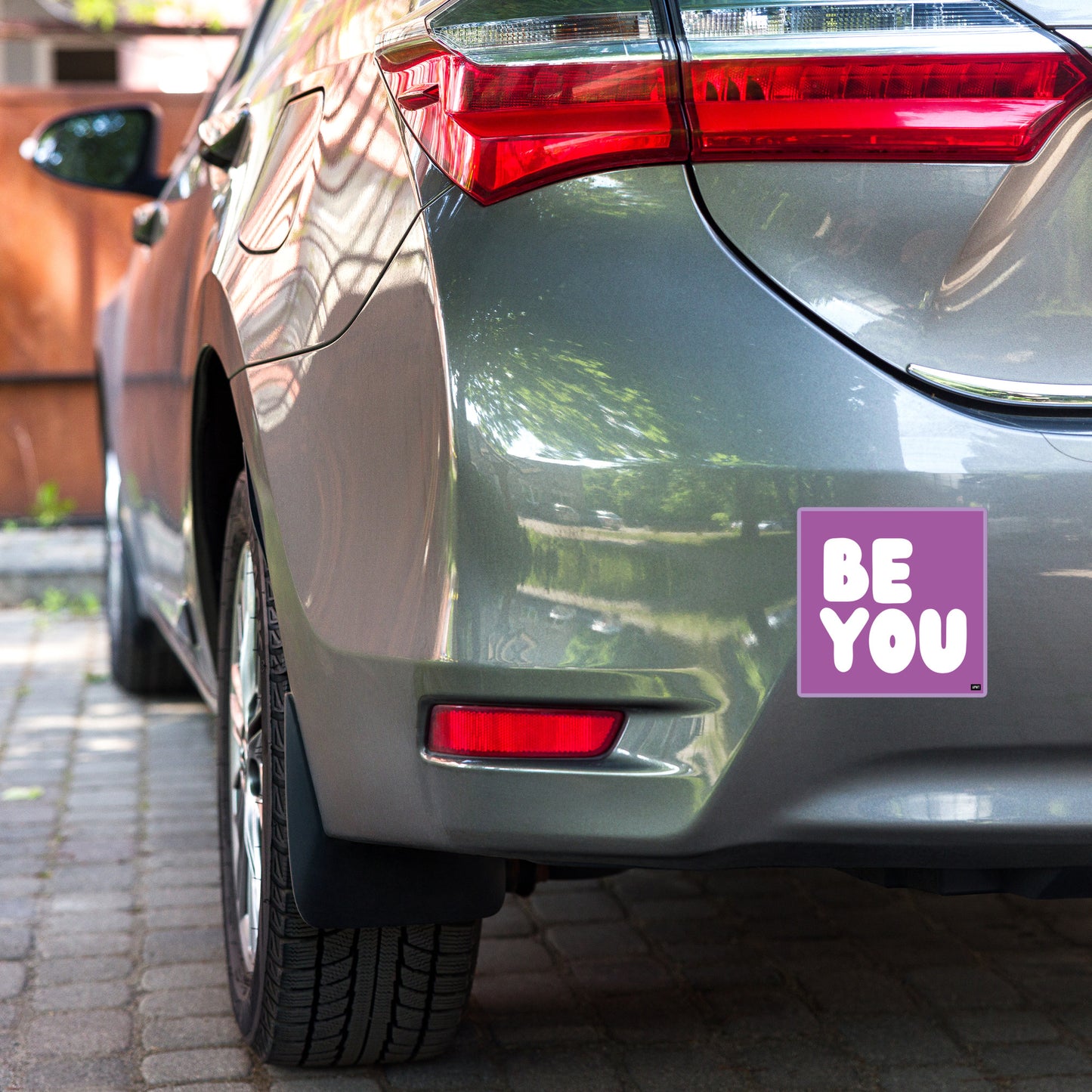 Be You in Purple Vinyl Sticker