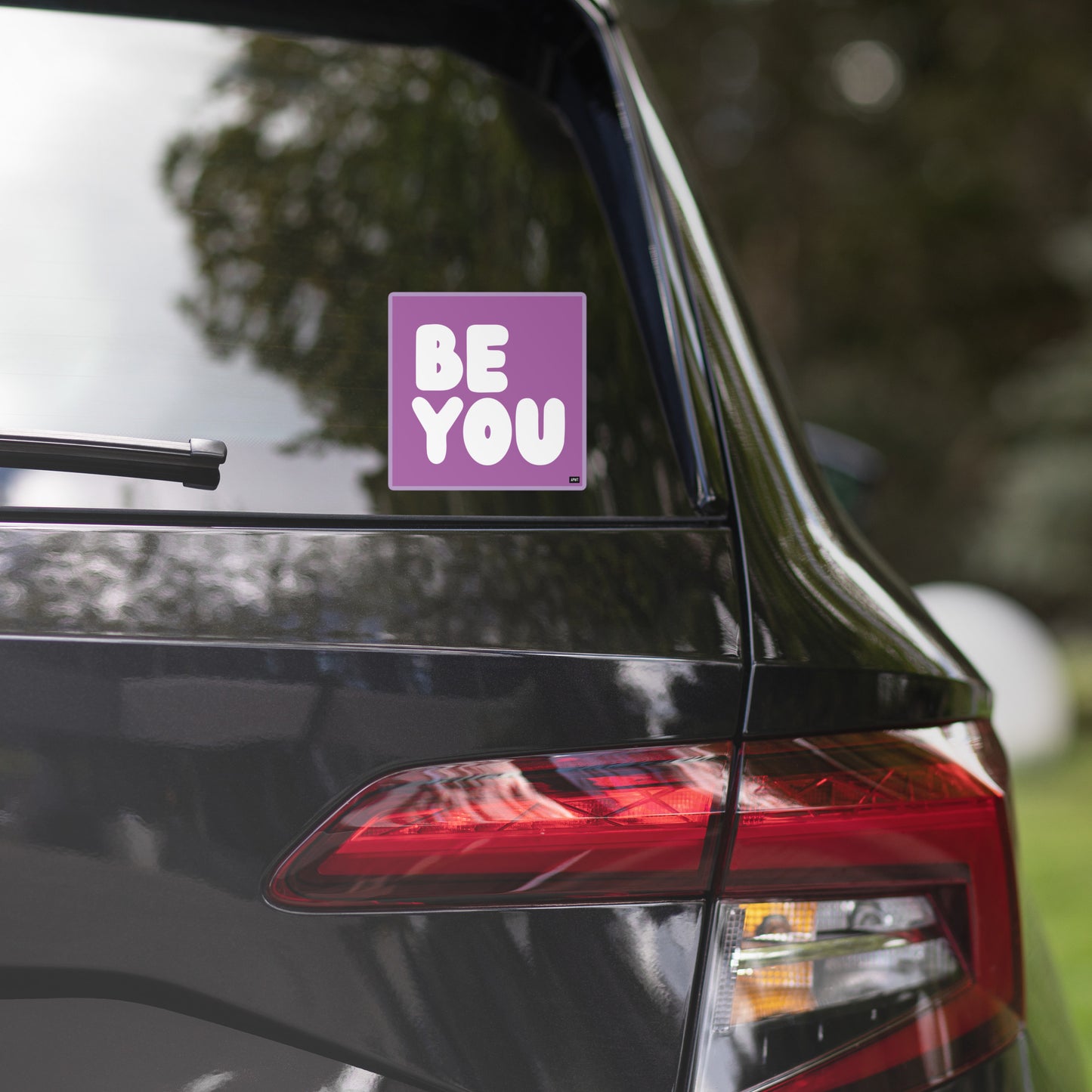 Be You in Purple Vinyl Sticker