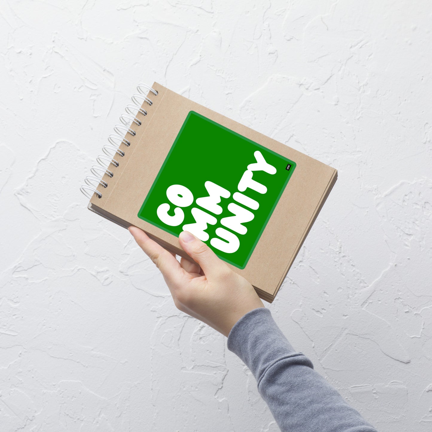 A Community in Broccoli Vinyl Sticker