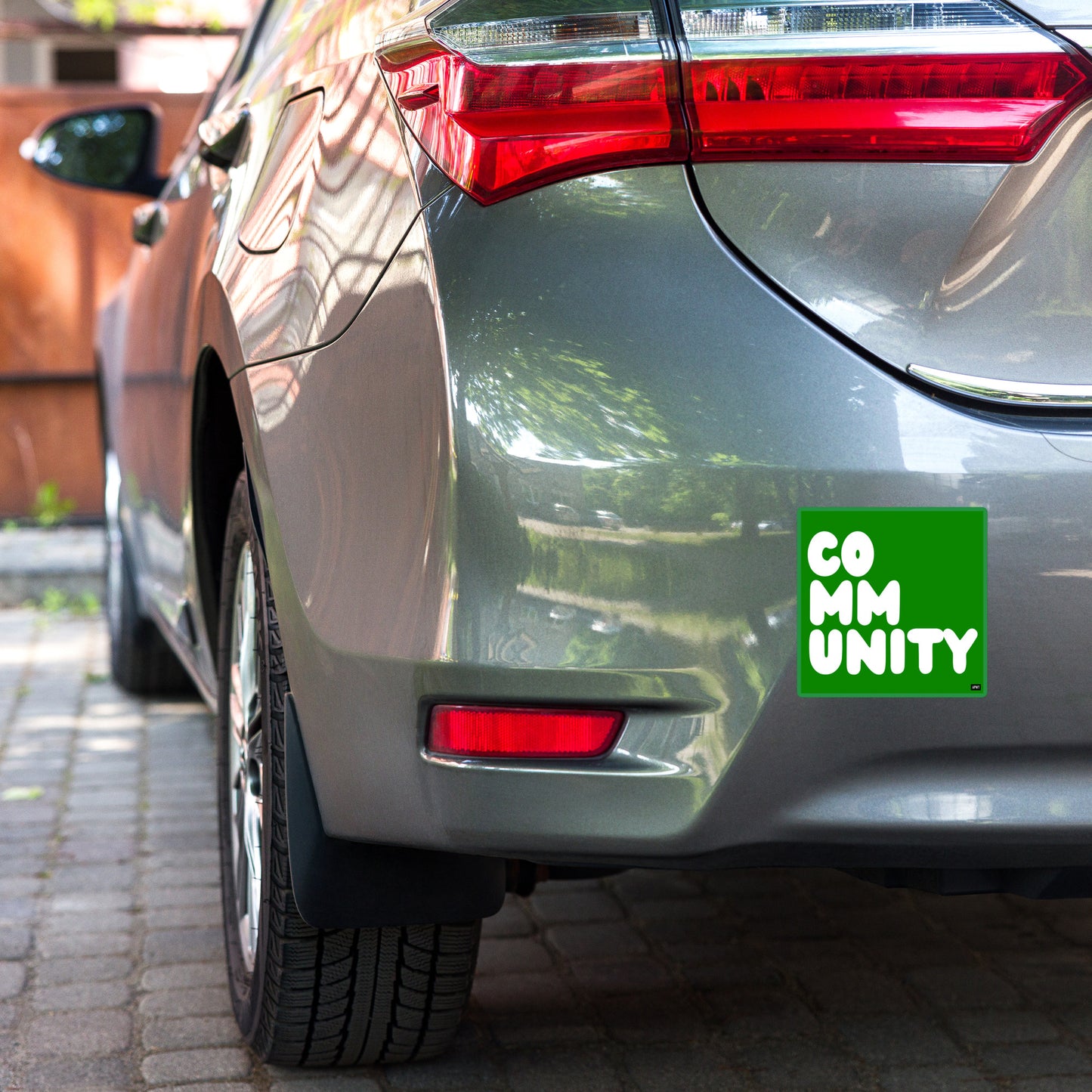 A Community in Broccoli Vinyl Sticker