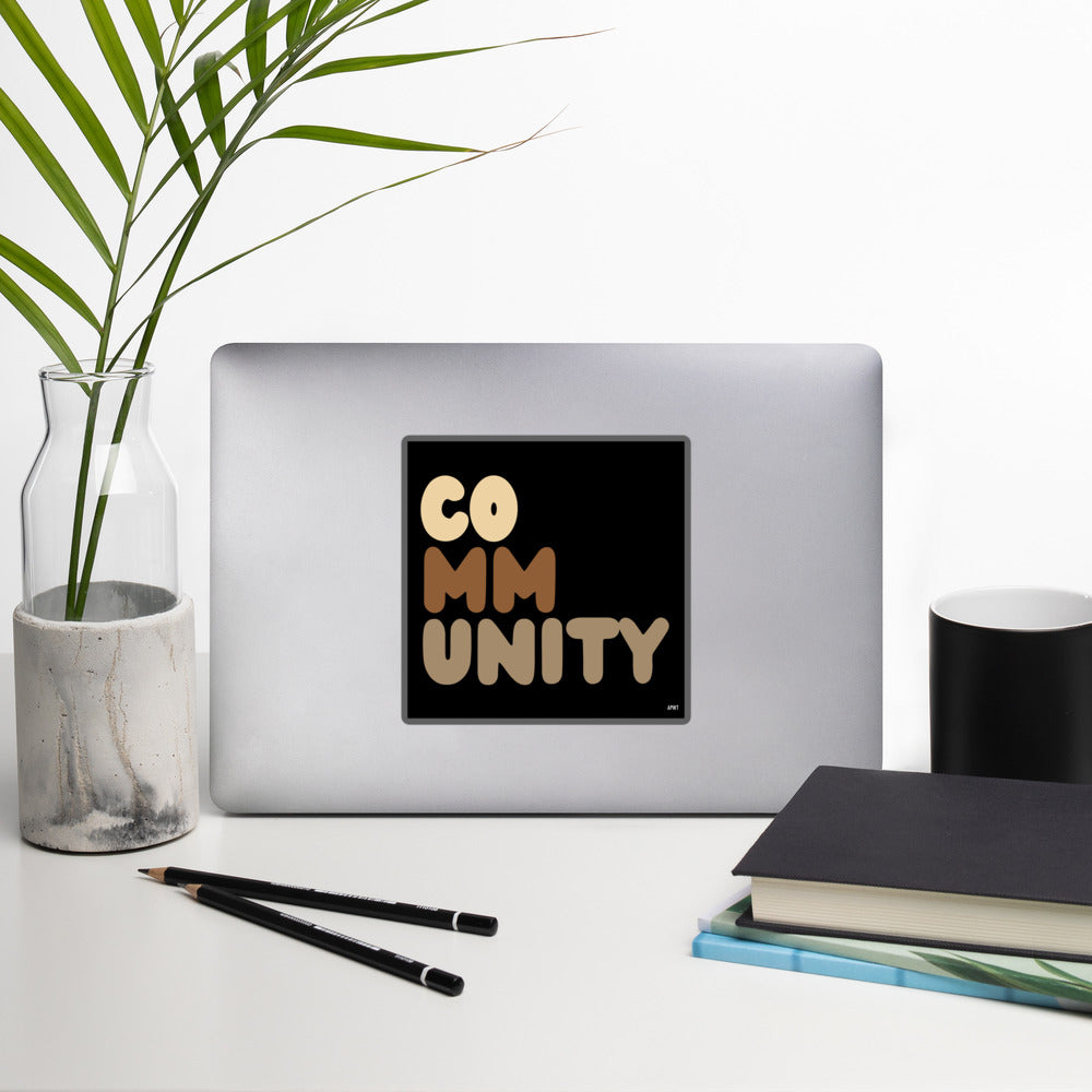 Community Vinyl Sticker