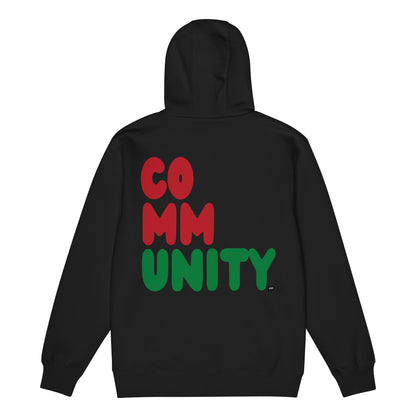 Black Community Premium Unisex Zip-Up Hoodie - The APWT Gift Shop