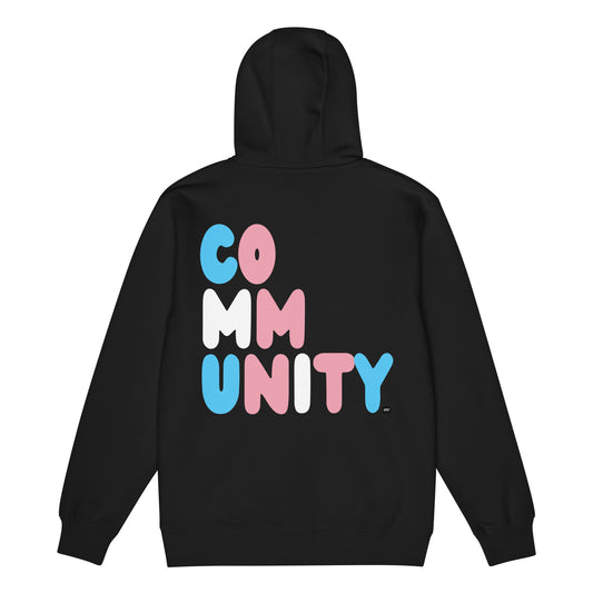 Be You Community Premium Unisex Zip-Up Hoodie - The APWT Gift Shop