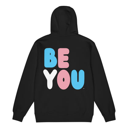 Be You T Premium Unisex Zip-Up Hoodie - The APWT Gift Shop