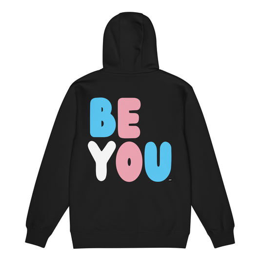Be You T Premium Unisex Zip-Up Hoodie - The APWT Gift Shop