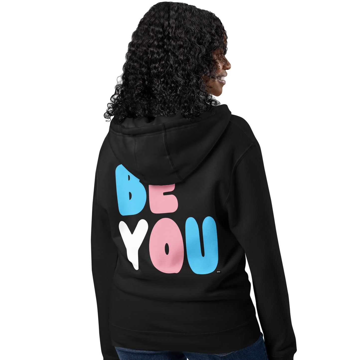 Be You T Premium Unisex Zip-Up Hoodie - The APWT Gift Shop