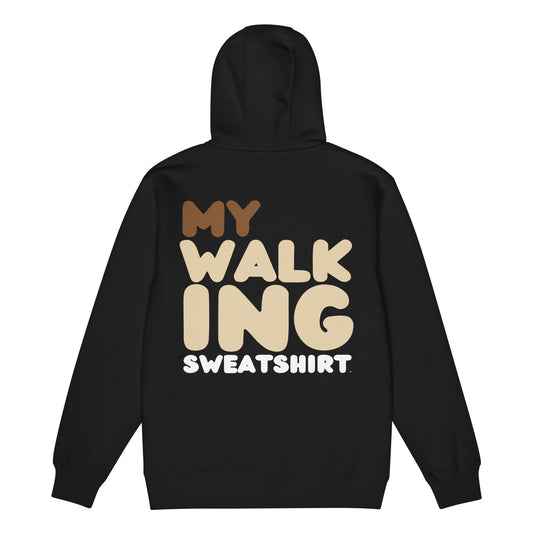 My Walking Sweatshirt Premium Unisex Zip-Up Hoodie - The APWT Gift Shop