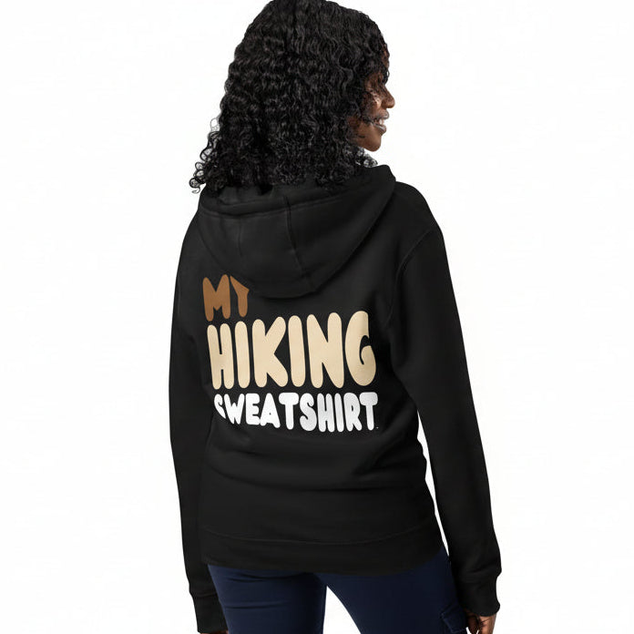 PrMy Hiking Sweatshirt Premium Unisex Zip-Up Hoodie - The APWT Gift Shop