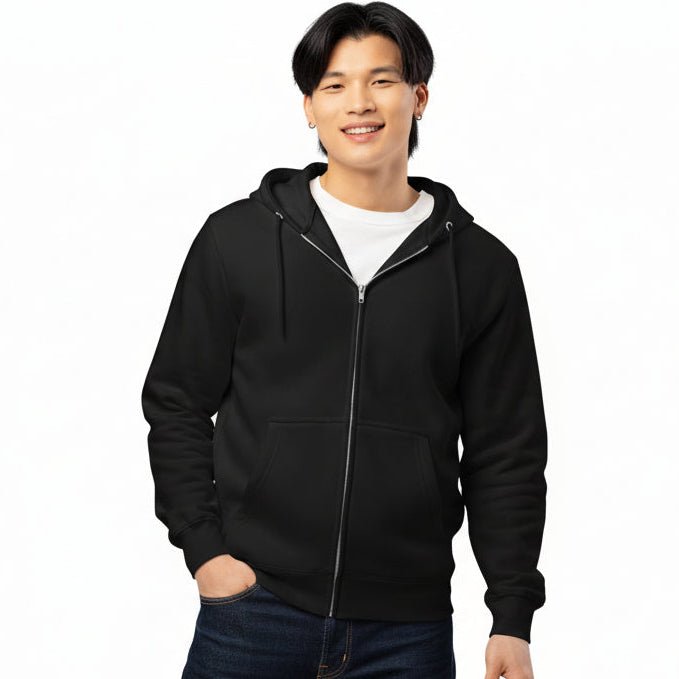 The Black American New York Premium Unisex Zip-Up Hoodie - The APWT Gift Shop