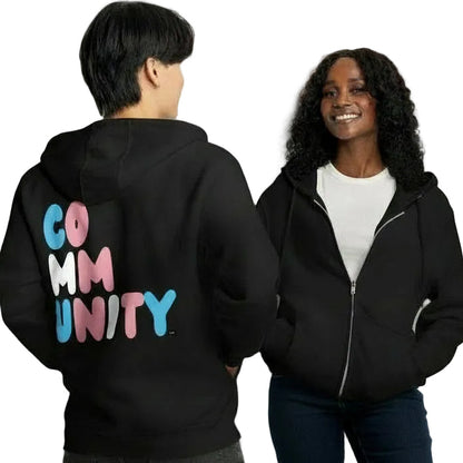 Be You Community Premium Unisex Zip-Up Hoodie