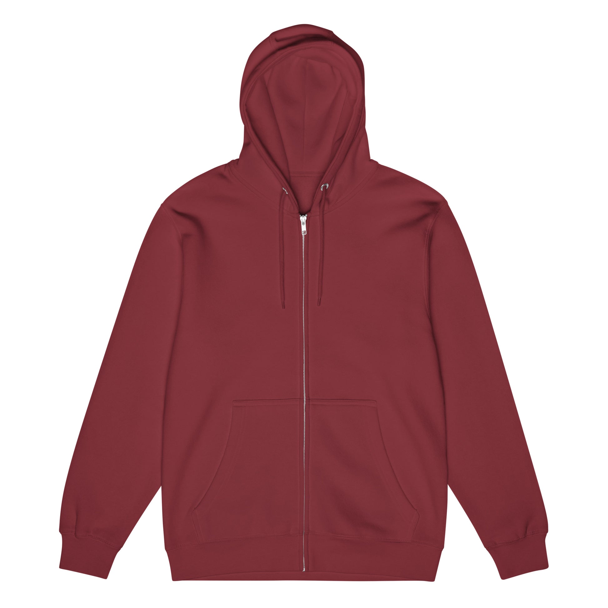 The Community in Burgundy Premium Unisex Zip-Up Hoodie - The APWT Gift Shop