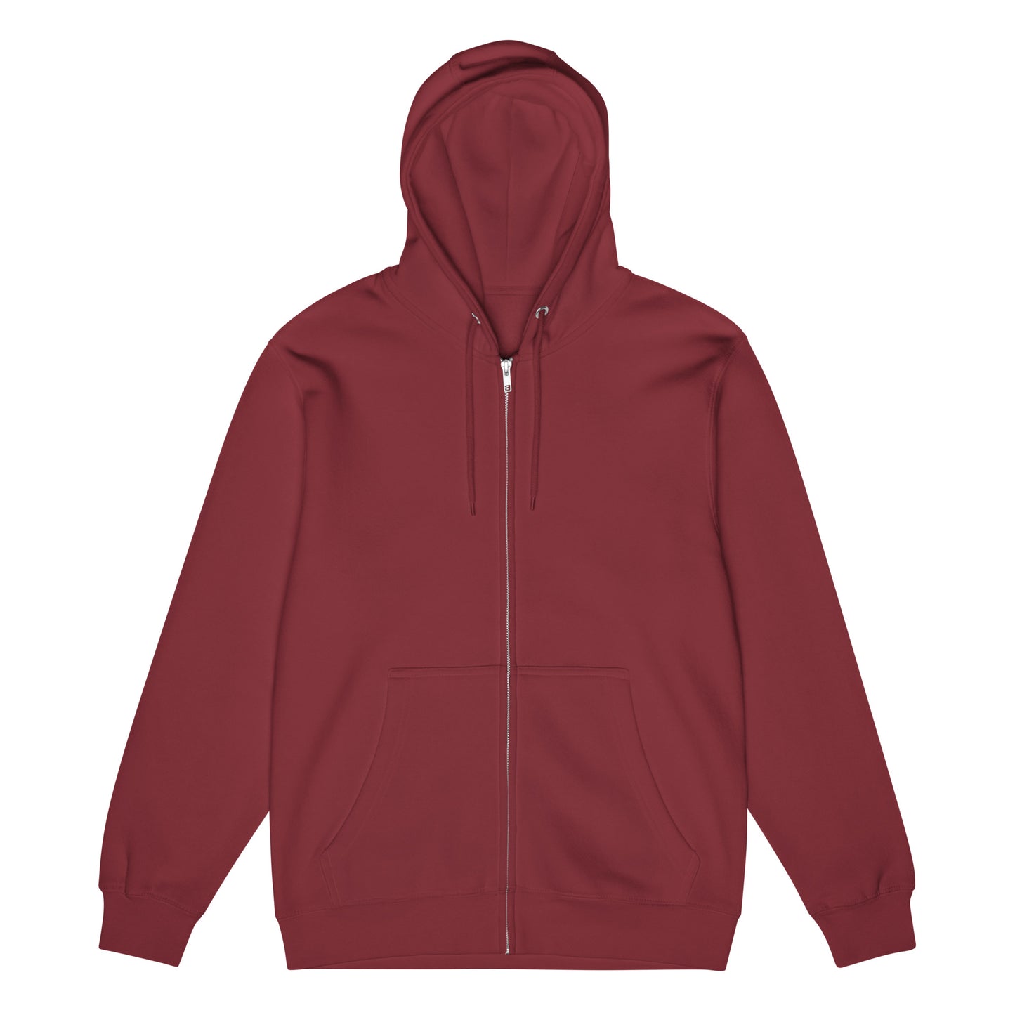 Be You in Burgundy and White Premium Unisex Zip-Up Hoodie - The  APWT Gift Shop