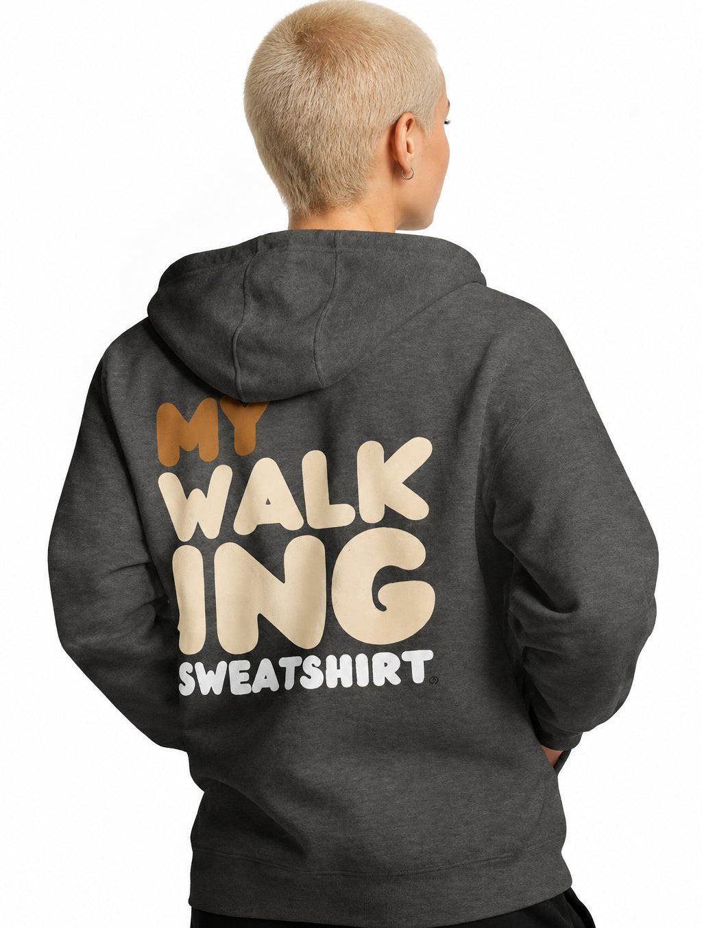 My Walking Sweatshirt Premium Unisex Zip-Up Hoodie - Available in Assorted Colors