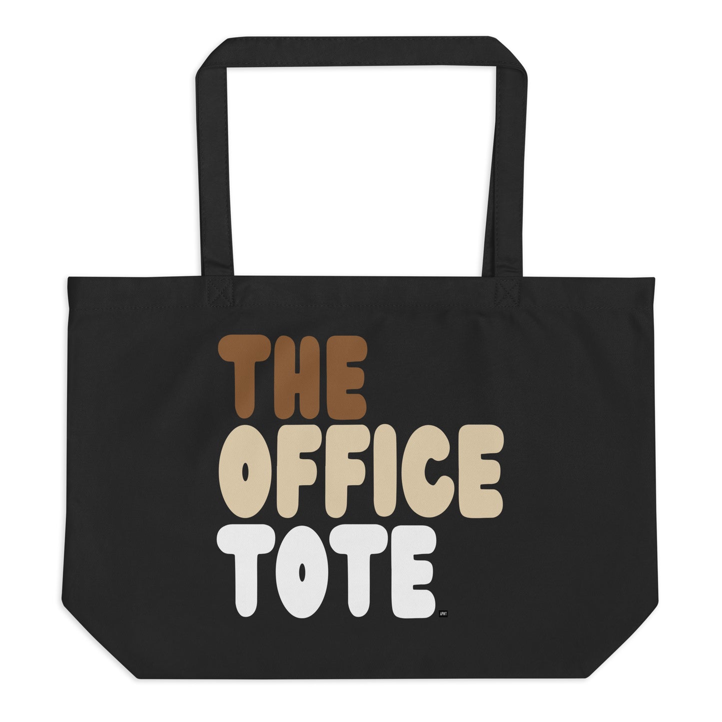 The Office Tote Jumbo Black Tote Bag - The APWT Gift Shop