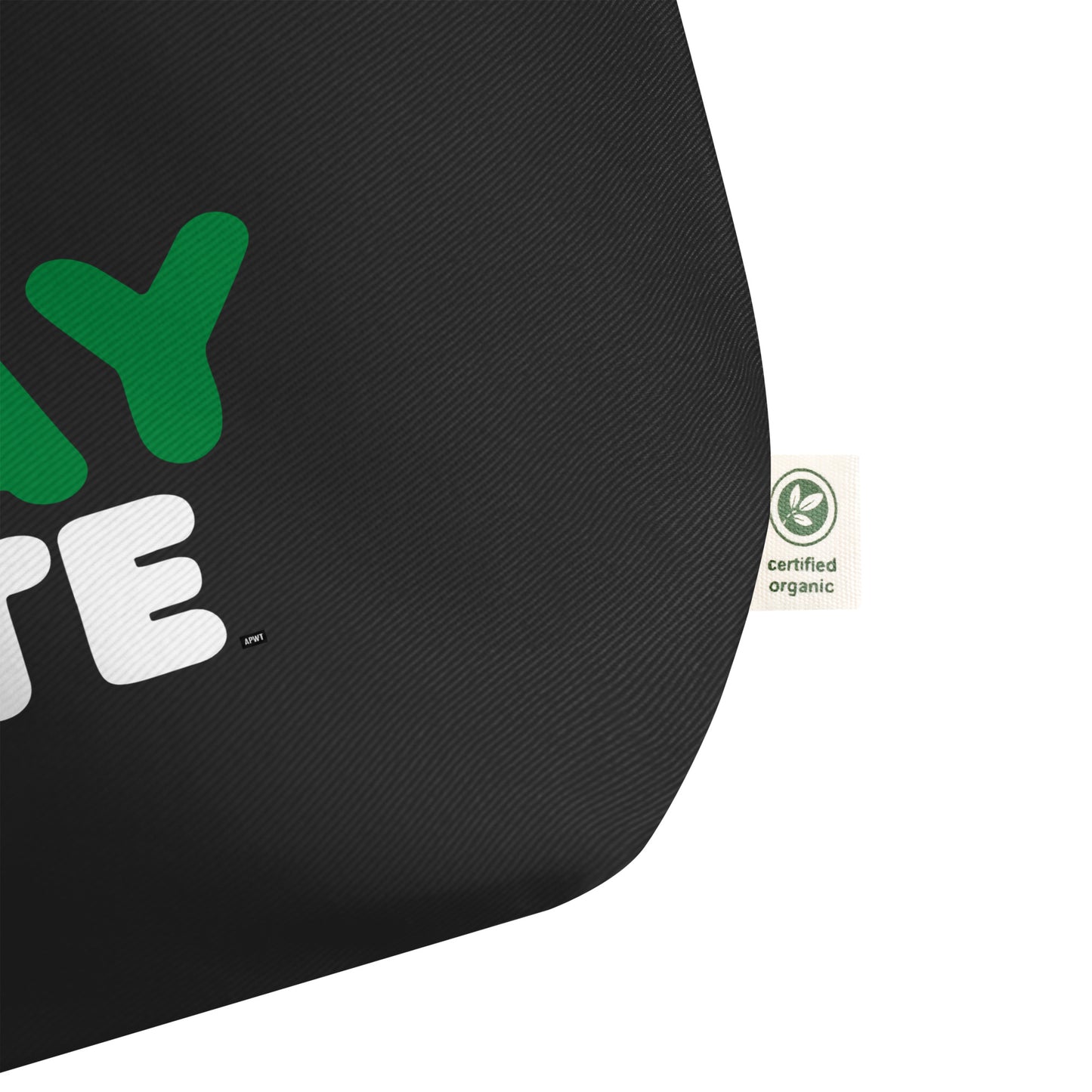 The Holiday Tote Jumbo Black Tote Bag - The APWT Gift Shop