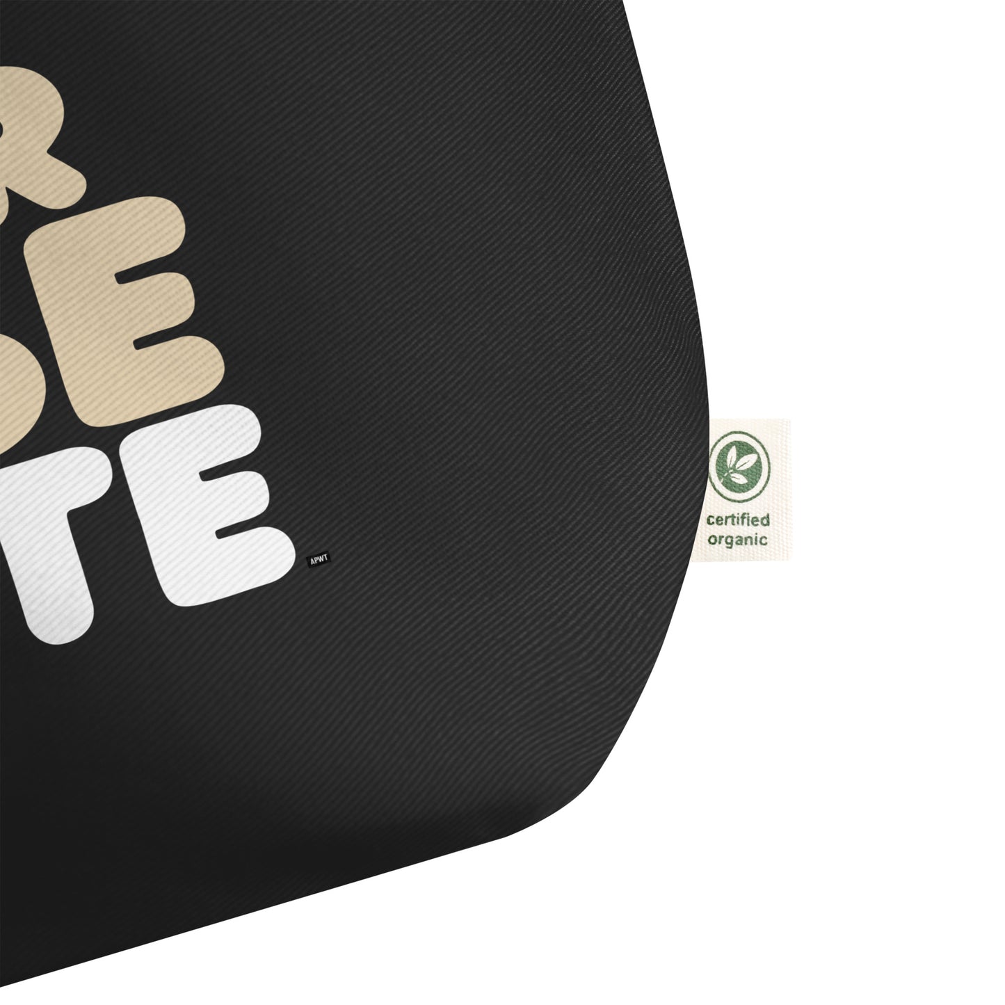 The Exercise Tote Jumbo Black Tote Bag - The APWT Gift Shop