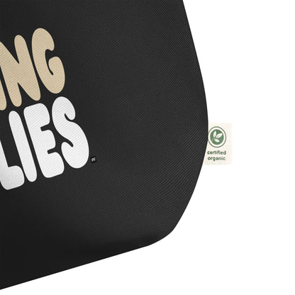 My Knitting Supplies Jumbo Black Tote Bag - The APWT Gift Shop