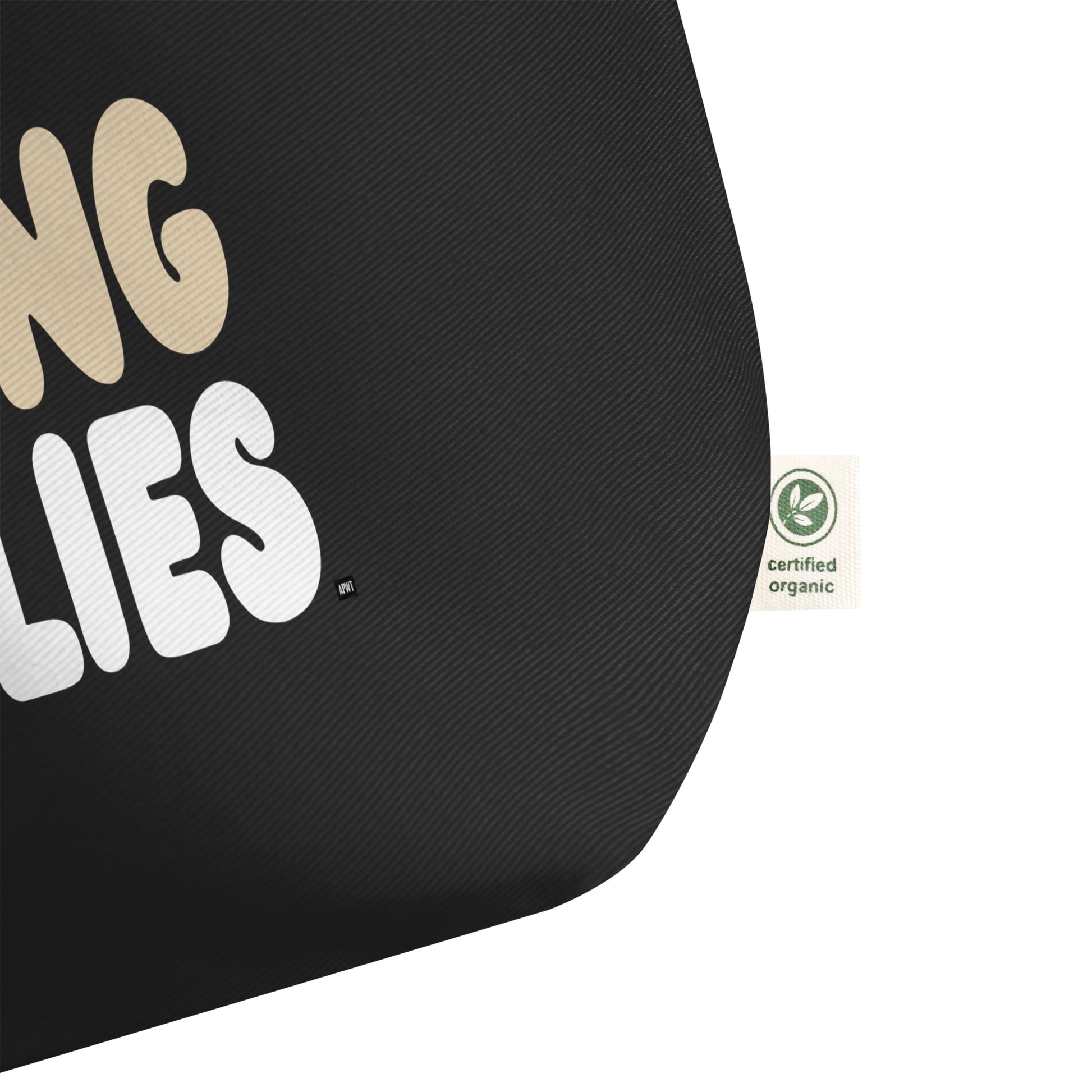 My Reading Supplies Jumbo Black Tote Bag - The APWT Gift Shop