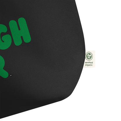 I Am Your Neighbor in Black Jumbo Black Tote Bag - The APWT Gift Shop