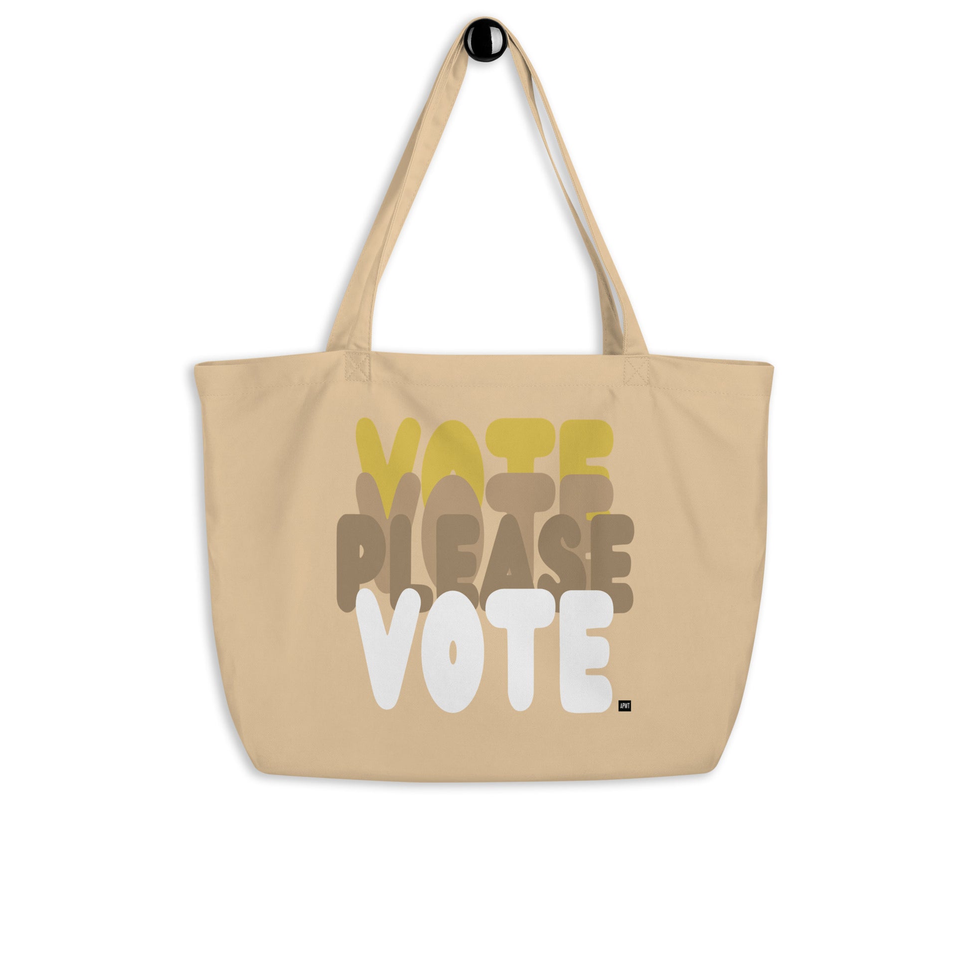 A Community in Yellow Jumbo Tote Bag - The APWT Gift Shop