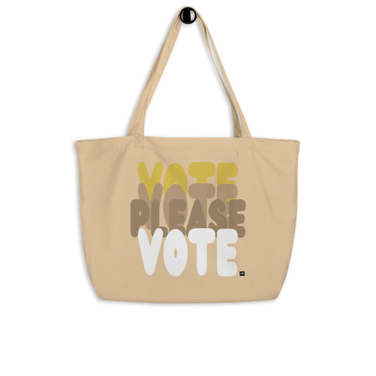 A Community in Yellow Jumbo Tote Bag - The APWT Gift Shop