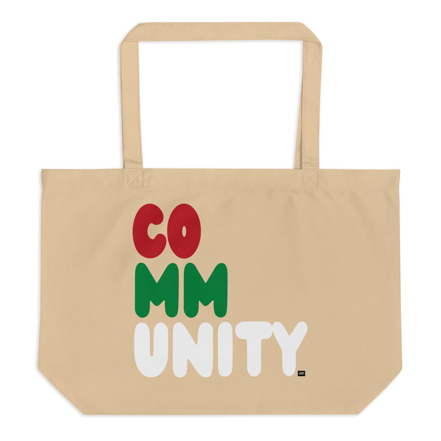 The Holiday Community Jumbo Tote Bag - The APWT Gift Shop