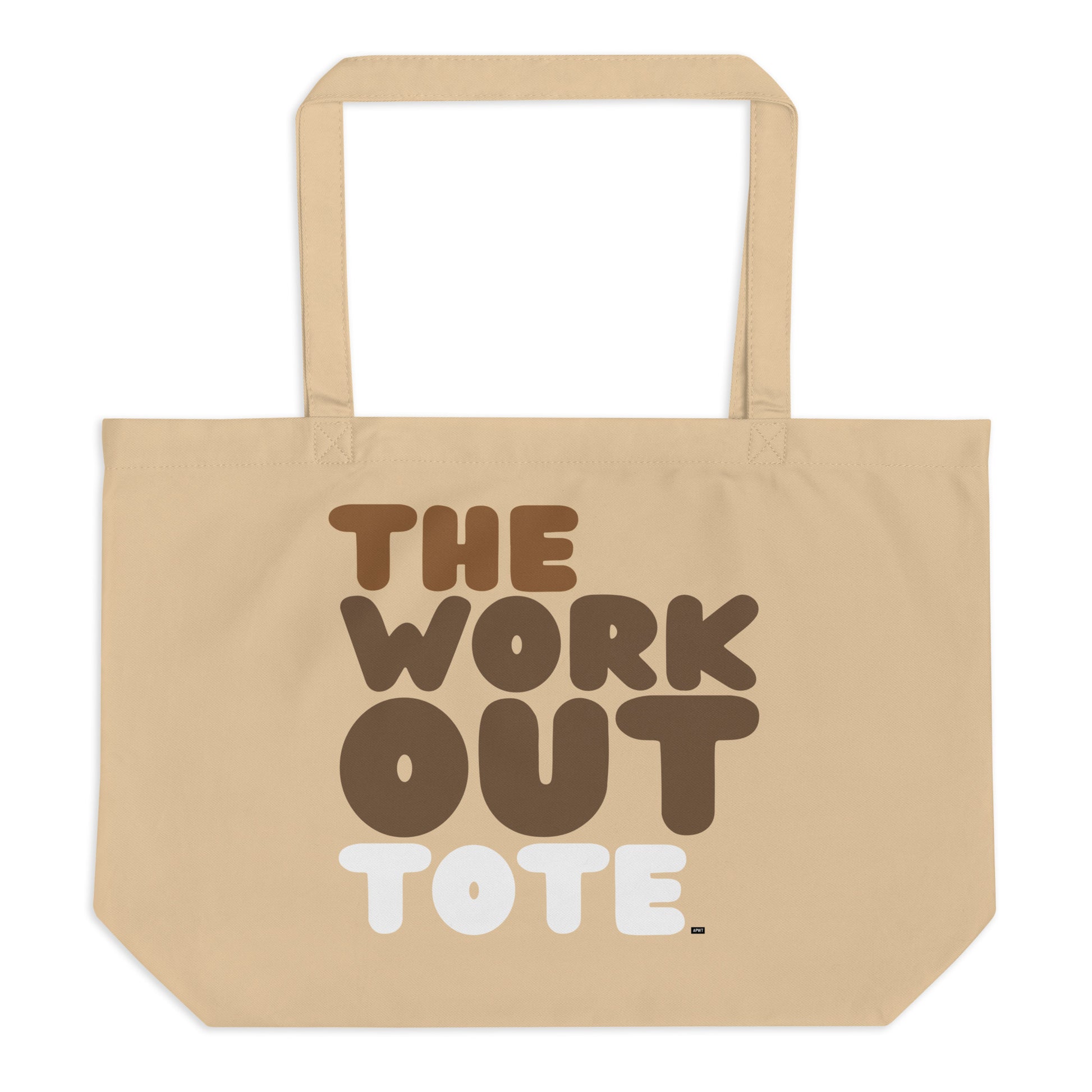 The Workout Tote Bag Jumbo Tote Bag - The APWT Gift Shop