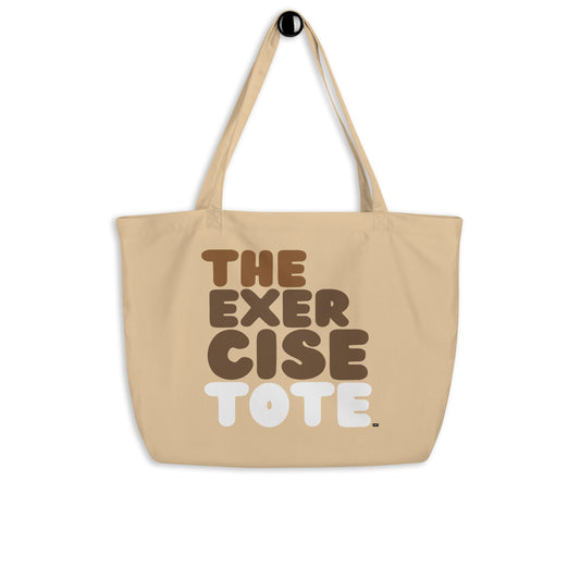 The Exercise Tote Jumbo Tote Bag - The APWT Gift Shop