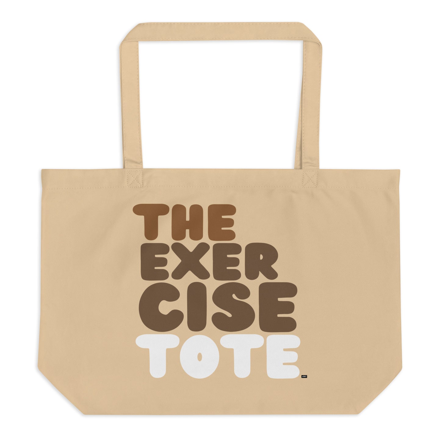 The Exercise Tote Jumbo Tote Bag - The APWT Gift Shop