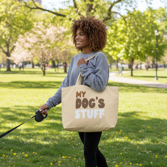 MY Dog's Stuff Jumbo Tote Bag - The APWT Gift Shop