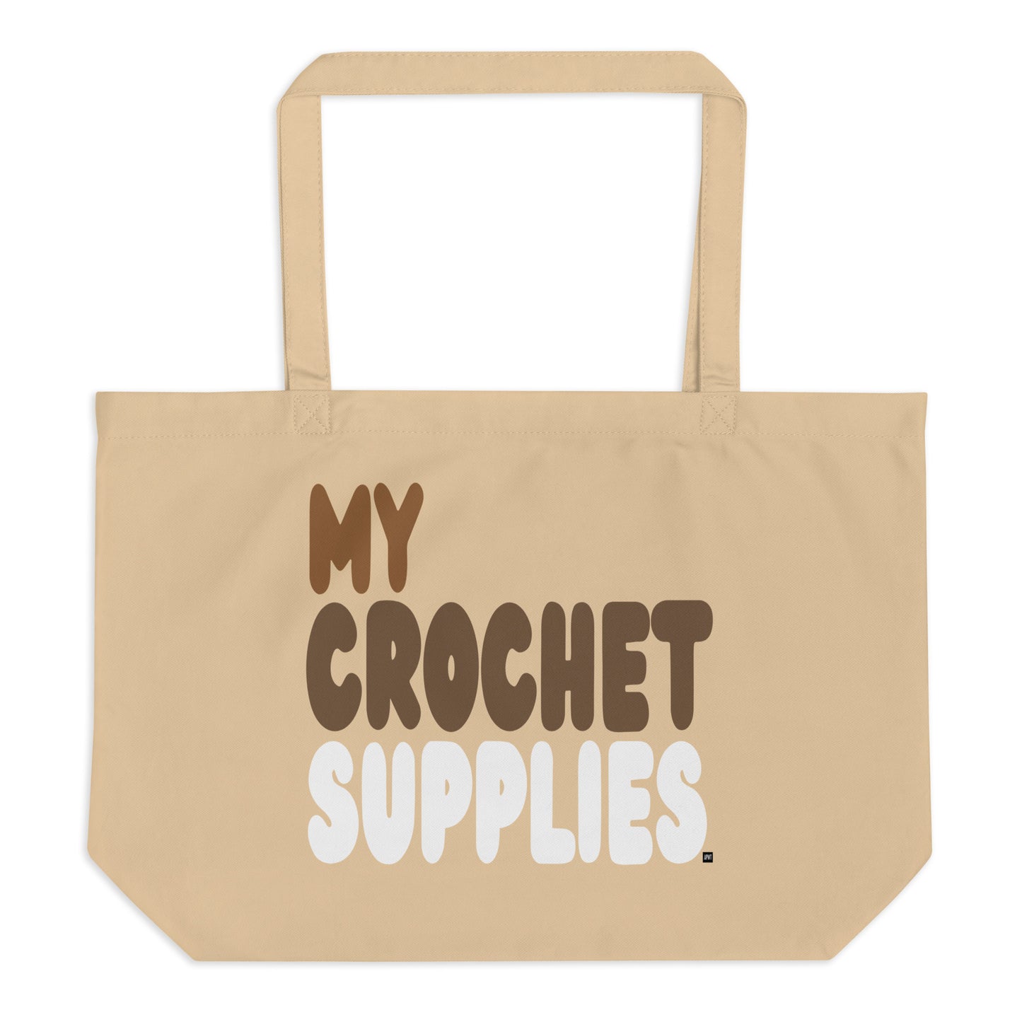 My Crochet Supplies Jumbo Tote Bag - The APWT Gift Shop