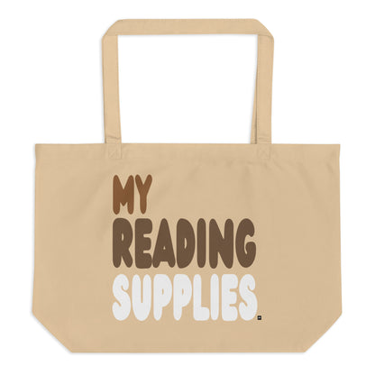 My Reading Supplies Jumbo Tote Bag - The APWT Gift Shop