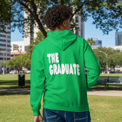 The Graduate Unisex Zip-Up Hoodie - Available in Assorted Colors