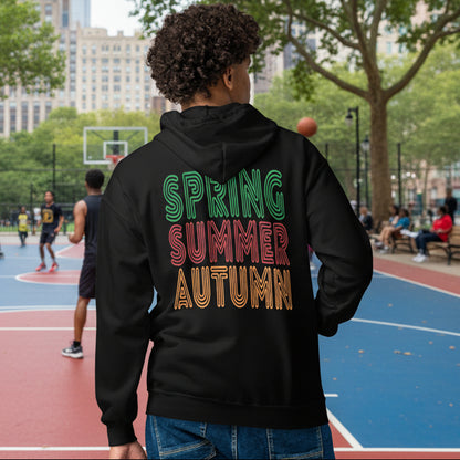 Spring into Summer Unisex Zip-Up Hoodie - Available in Assorted Colors
