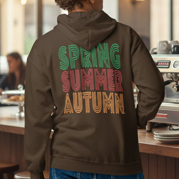 Spring into Summer Unisex Zip-Up Hoodie - Available in Assorted Colors