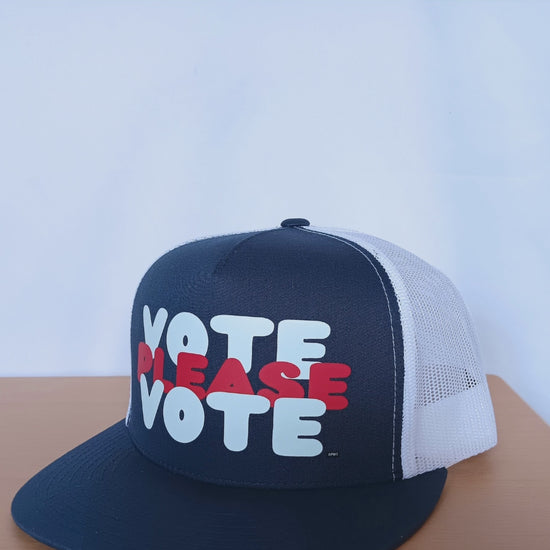Please Vote Trucker Hat - Product Video