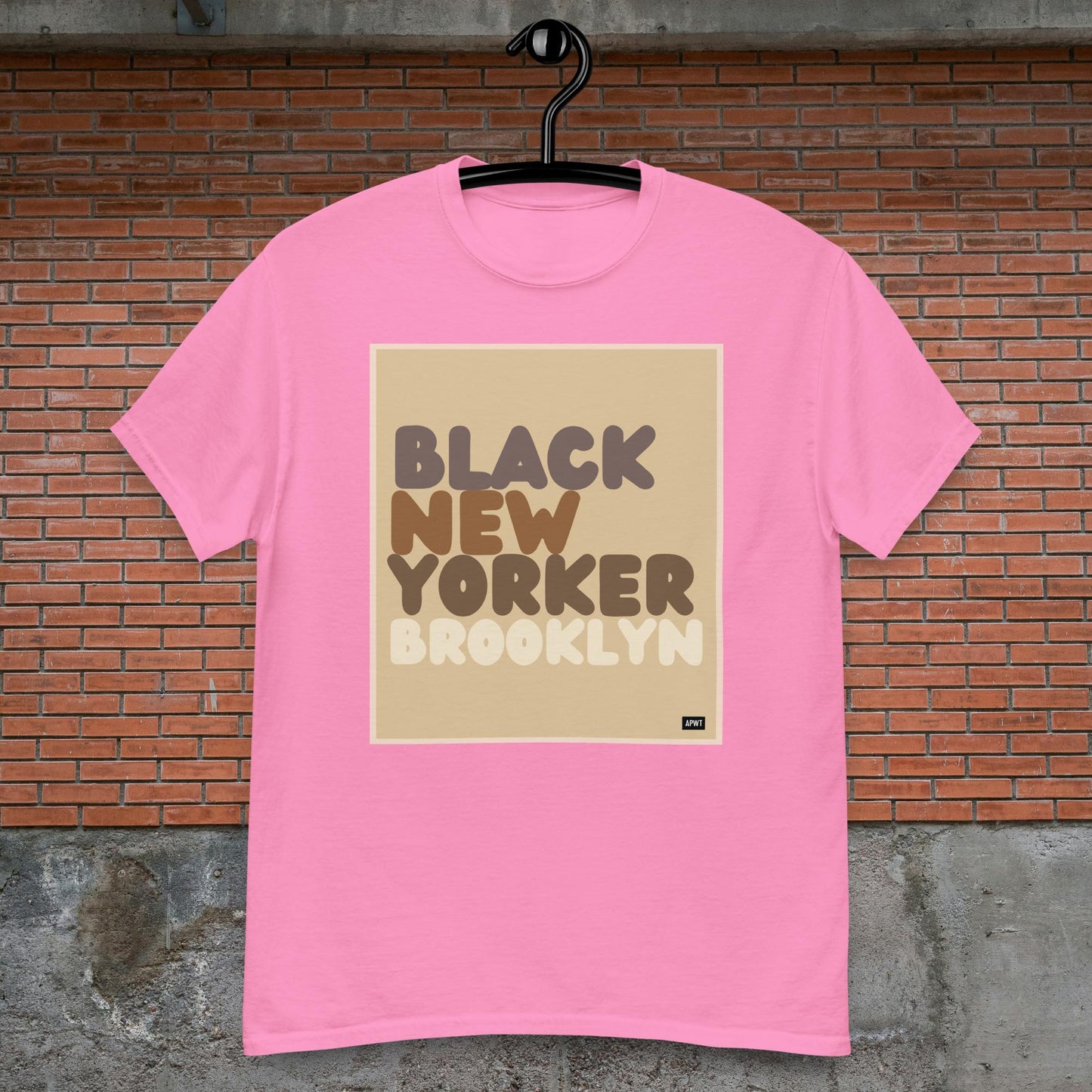 Black New Yorker Brooklyn Unisex T-Shirt - Available in Assorted Colors