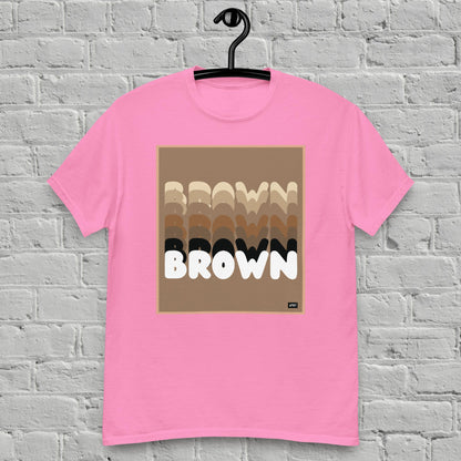 Shades in Brown Unisex T-Shirt - Available in Assorted Colors