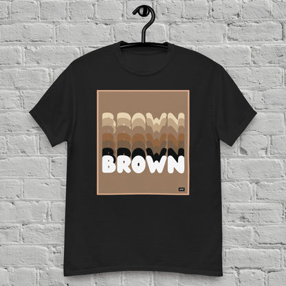 Shades in Brown Unisex T-Shirt - Available in Assorted Colors