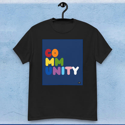Rainbow Community Unisex T-Shirt - Available in Assorted Colors