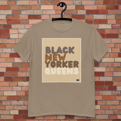 Black New Yorker Queens Unisex T-Shirt - Available in Assorted Colors