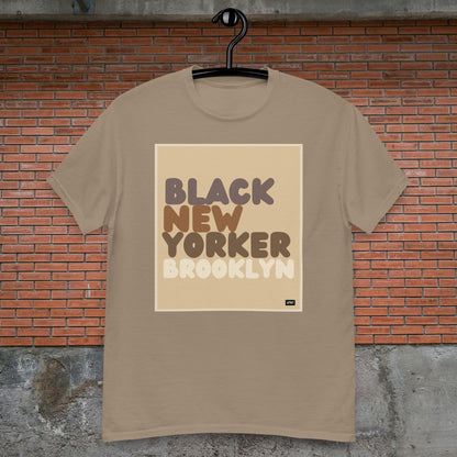 Black New Yorker Brooklyn Unisex T-Shirt - Available in Assorted Colors