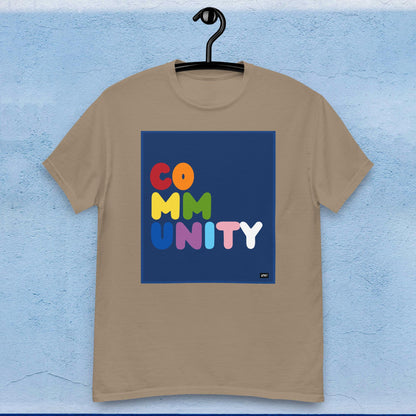 Rainbow Community Unisex T-Shirt - Available in Assorted Colors