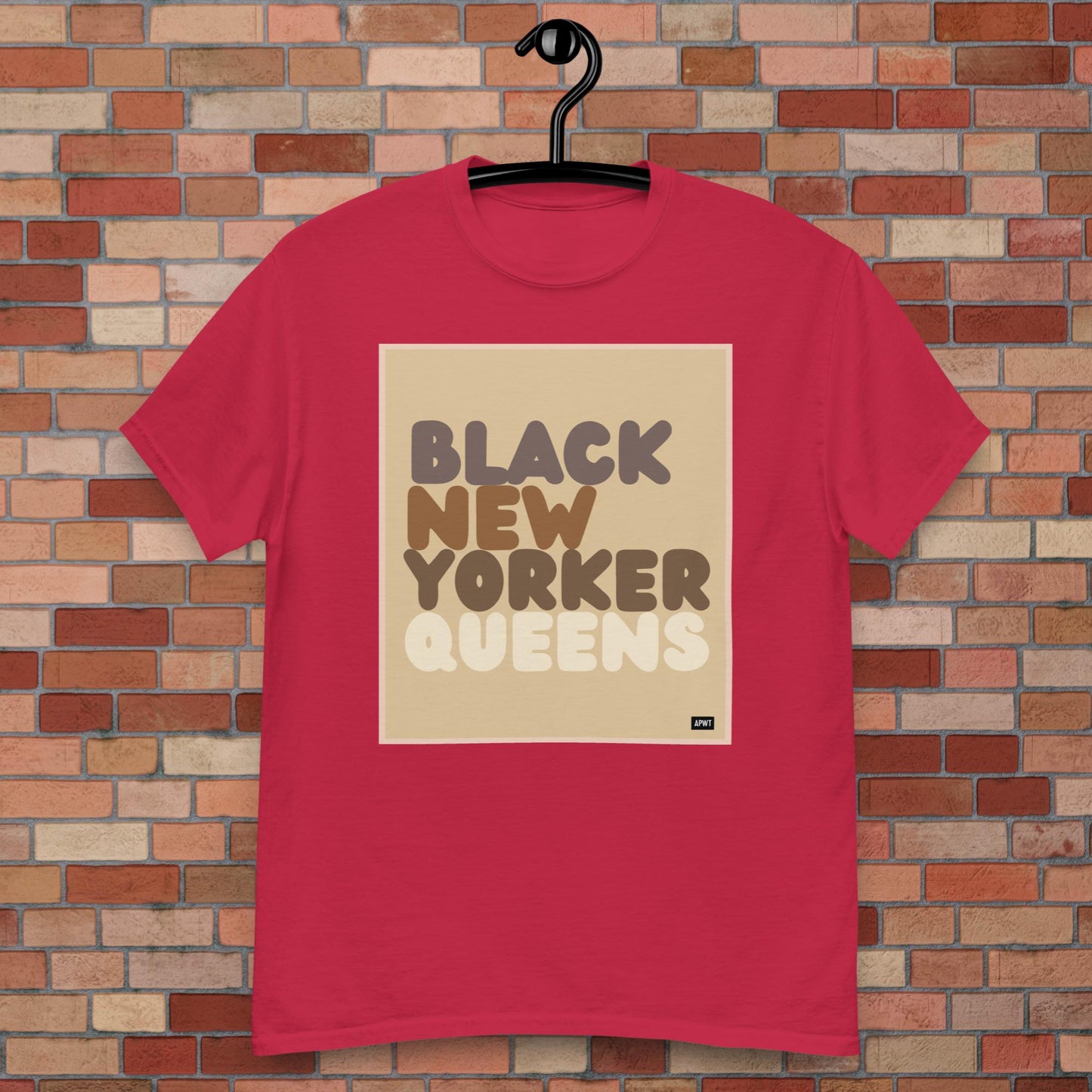 Black New Yorker Queens Unisex T-Shirt - Available in Assorted Colors