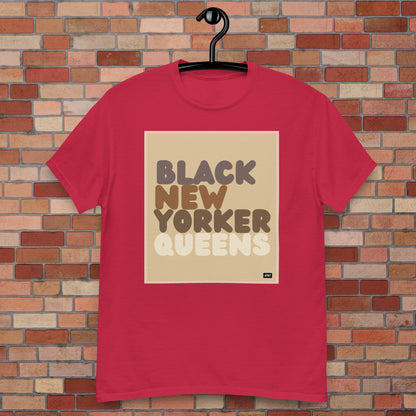 Black New Yorker Queens Unisex T-Shirt - Available in Assorted Colors
