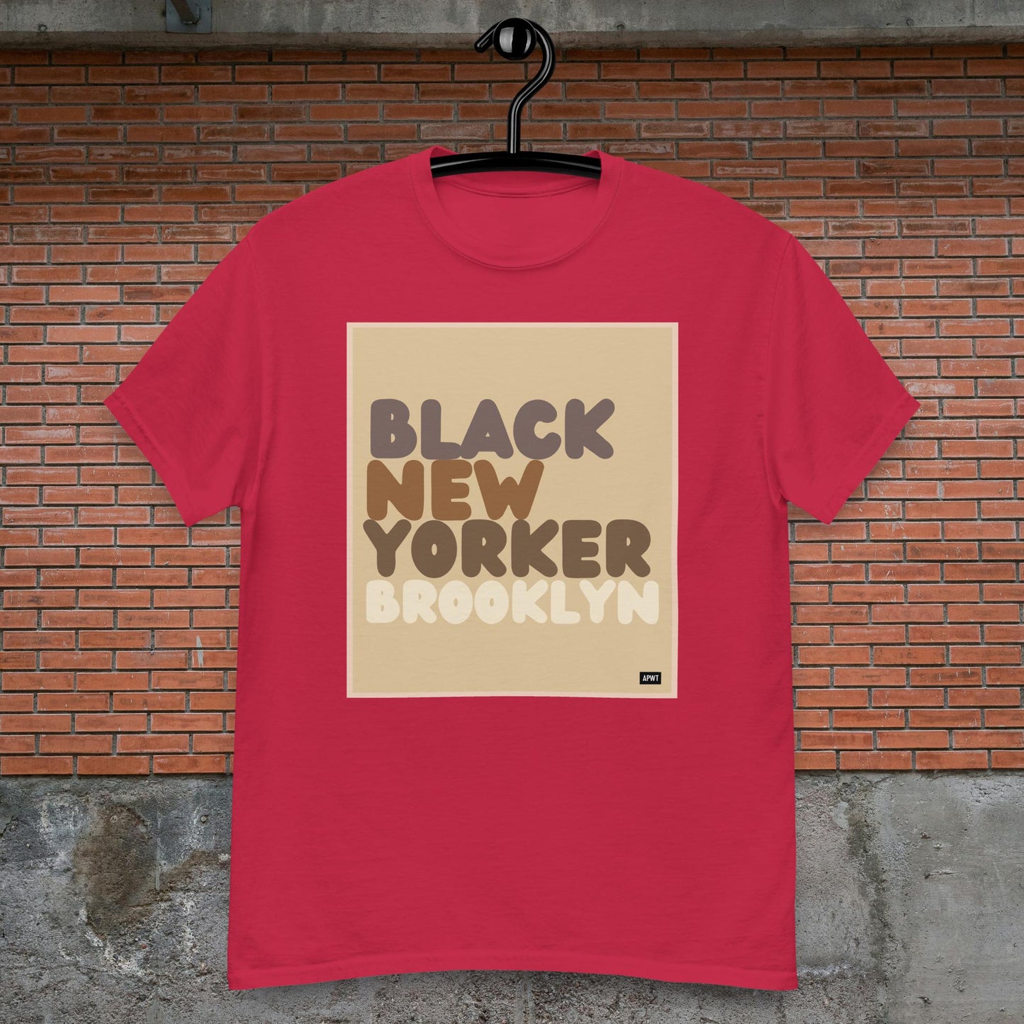 Black New Yorker Brooklyn Unisex T-Shirt - Available in Assorted Colors