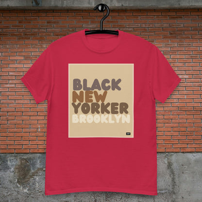Black New Yorker Brooklyn Unisex T-Shirt - Available in Assorted Colors