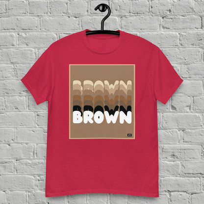 Shades in Brown Unisex T-Shirt - Available in Assorted Colors