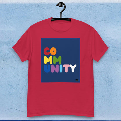 Rainbow Community Unisex T-Shirt - Available in Assorted Colors